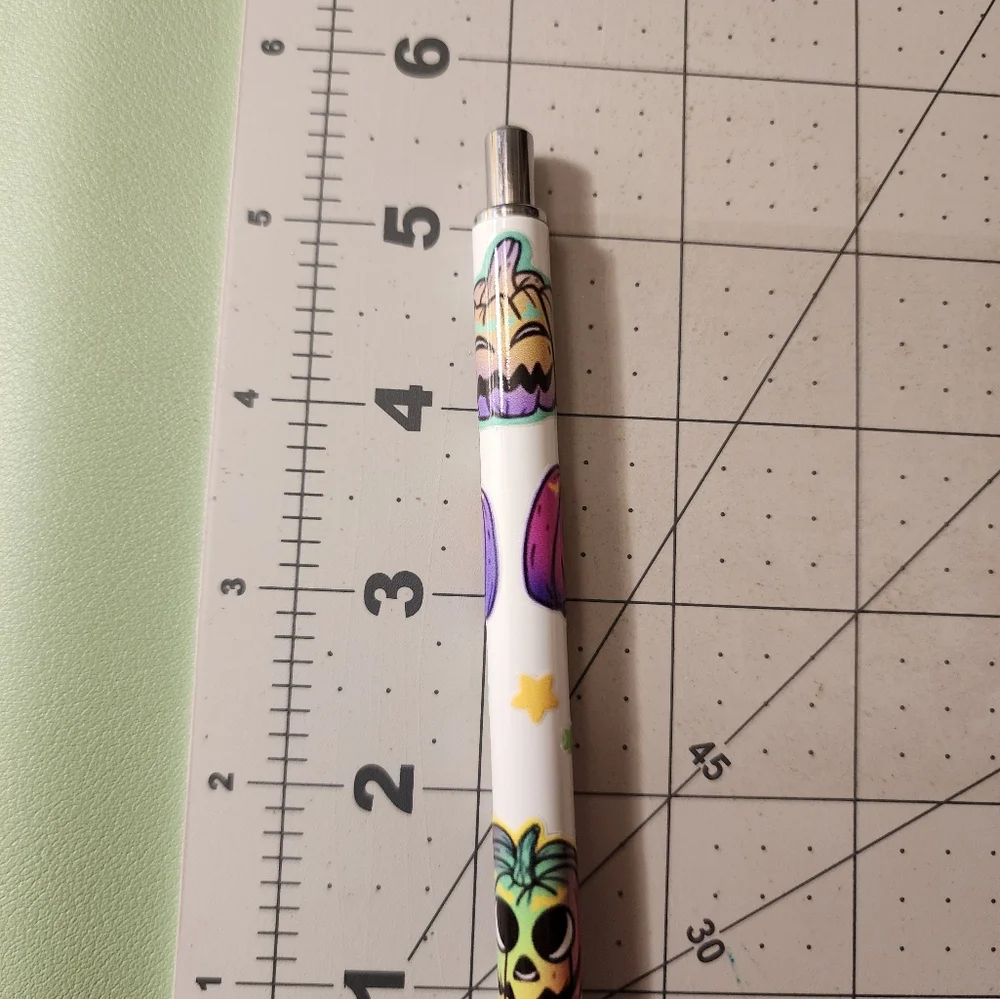 Colorful Pumpkin Design Notebook with Pen